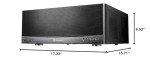 SilverStone Technology Grandia 11 Compact ATX Home Theater PC (HTPC) case with 240mm Radiator Support, SST-GD11B