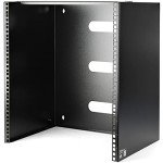 StarTech.com 12U Wall Mount Patch Panel Bracket - 13.75 in. (34.93 cm) Max. Mounting Depth - 19" Patch Panel Rack for Shallow Network Equipment- 125lbs Capacity, TAA (WALLMNT12)