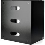 StarTech.com 12U Wall Mount Patch Panel Bracket - 13.75 in. (34.93 cm) Max. Mounting Depth - 19" Patch Panel Rack for Shallow Network Equipment- 125lbs Capacity, TAA (WALLMNT12)