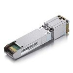 10Gtek 𝟭.𝟮𝟱/𝟮.𝟱/𝟱/𝟭𝟬𝗚-𝗧 𝗦𝗙𝗣+ 𝘁𝗼 𝗥𝗝𝟰𝟱 CAT.6a Copper Transceiver, Auto-Negotiation SFP+ Ethernet Module, up to 30-Meter, for Cisco SFP-10G-T-S, Ubiquiti UniFi, Netgear, Pack of 10