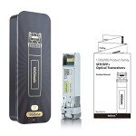 10GBase-SR SFP+ Transceiver, 10G 850nm MMF Module for Cisco SFP-10G-SR, Meraki, Ubiquiti UniFi UF-MM-10G, Mikrotik, Netgear, D-Link, Supermicro, TP-Link and More, up to 300m, Pack of 10