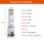 ipolex 1.25/2.5/5/10G SFP+ to RJ45 Transceiver, 10GBase-T Copper SFP+ Module, 10G-T RJ45 Transceiver Compatible for Cisco SFP-10G-T, Ubiquiti F-RJ45-10G, Mikrotik, Netgear, D-Link and More, 4 Pack