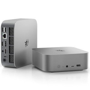 Beelink SER8 Mini PC AMD Ryzen 7 8745HS, 32GB DDR5-5600MHz 1TB PCIe4.0 SSD, AMD Radeon 780M Graphics 12core 2600MHz Gaming PC, USB4.0/ Triple Display/ WiFi6/ BT5.2/2.5Gbps LAN Mini Computer