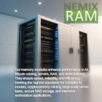 NEMIX RAM 256GB (4X64GB) DDR5 5600MHZ PC5-44800 2Rx4 1.1V CL46 288-PIN ECC RDIMM Registered Server Memory KIT Compatible with ASUS Pro WS WRX90E SAGE SE Workstation Motherboard