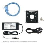 Protectli Vault FW4B - 4 Port, Firewall Micro Appliance/Mini PC - Intel Quad Core, AES-NI, 8GB RAM, 120GB mSATA SSD