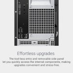 Dell Tower Desktop ECT1250 - Intel Core Ultra 7-265 Processor, Intel UHD Graphics, 32GB DDR5 5600MT/s Memory, 1TB M.2 SSD, 3.0 SD Card Reader, Wired Keyboard and Mouse, Basic Onsite Service