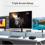 Beelink SER5 MAX Mini PC, AMD Ryzen 7 6800U(6nm, 8C/16T) up to 4.7GHz, Mini Computer 24GB LPDDR5 RAM 500GB NVME SSD, Micro PC 4K@60Hz Triple Display, Mini Gaming Computer WiFi6/BT5.2/HTPC/W-11 Pro