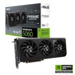 ASUS The SFF-Ready Prime GeForce RTX™ 5060 8GB GDDR7 Graphics Card (PCIe® 5.0, 8GB GDDR7, HDMI®/DP 2.1, 2.5-Slot, Axial-tech Fans, Dual BIOS)