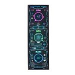 VSDISPLAY 14.5'' 14.5 Inch 2560x720 2K IPS LCD Monitor Stretched Bar Display for Computer PC Case GPU CPU Secondary Screen Monitor,Supports USB-C Video Input