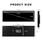 VSDISPLAY 14.5'' 14.5 Inch 2560x720 2K IPS LCD Monitor Stretched Bar Display for Computer PC Case GPU CPU Secondary Screen Monitor,Supports USB-C Video Input