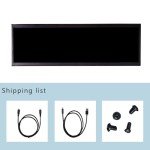 VSDISPLAY 14.5'' 14.5 Inch 2560x720 2K IPS LCD Monitor Stretched Bar Display for Computer PC Case GPU CPU Secondary Screen Monitor,Supports USB-C Video Input