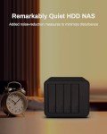 TERRAMASTER F4-212 4 Bay NAS - Quad Core CPU, DDR4 RAM, Network Attached Storage Personal Cloud with Rich Backup Solutions (Diskless)