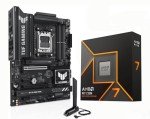 Micro Center AMD Ryzen 7 9700X CPU Processor with ASUS TUF Gaming B850-PLUS WiFi AM5 ATX Motherboard (DDR5, PCIe 5.0, 3X M.2, Wi-Fi 7, USB 20Gbps Type-C)