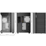 be quiet! Light Base 900 DX Black PC case | Fully Windowed Front and Side Panel | Dual Chamber | ARGB LED Strip | Inverted and Horizontal Layout Customizable | E-ATX Motherboard Compatible | BGW69