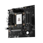 MINISFORUM Mini PC BD795M M-ATX Motherboard AMD Ryzen 9 7945HX(16C/32T, up to 5.4GHz) Barebone Gaming PC, HDMI/DP Output, 2X PCIe4.0 SSD, 2X SATA3.0 HDD/SSD Slot, RJ45 2.5G LAN AMD Motherboard