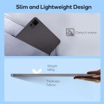 Tablets 2025 Large Android Tablet, 12 Inch 2K Tablet Computer with Case & 20W PD Quick Charger, 8000mAh, 20GB RAM 256GB ROM 1TB Expand, T616, Dual-Band WiFi GMS Widevine L1 Dual Card Slots