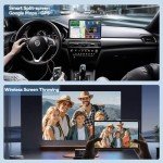 Tablets 2025 Large Android Tablet, 12 Inch 2K Tablet Computer with Case & 20W PD Quick Charger, 8000mAh, 20GB RAM 256GB ROM 1TB Expand, T616, Dual-Band WiFi GMS Widevine L1 Dual Card Slots