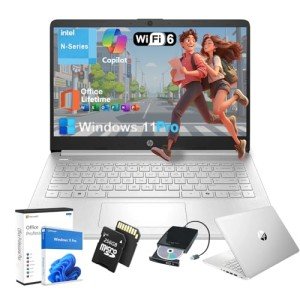 HP Student Business Laptop with Office & DVD Drive