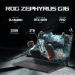 ASUS ROG Zephyrus G16 16" Gaming Laptop Bundle
