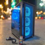 RGB Gaming PC with i7, RTX 3060, 64GB RAM