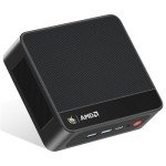 Beelink SER5 Max Mini PC, AMD Ryzen 7 6800U (up to 4.7GHz, 8C/16T), 24G LPDDR5 RAM 500GB M.2 PCIe4.0 SSD Mini Desktop Computers, Micro PC 4K Triple Display/WiFi 6/BT5.2, Office/School/Gaming