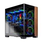 Skytech Prism 4 Gaming PC Desktop, Ryzen 7 9800X3D 4.7 GHz (5.2 GHz Turbo), NVIDIA RTX 5090 32GB, X870 Board, 2TB Gen4 NVMe SSD, 64GB DDR5 RAM 6000, 1200W Gold ATX 3, 360mm ARGB AIO, Wi-Fi, Win 11