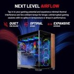 Skytech Prism 4 Gaming PC Desktop, Ryzen 7 9800X3D 4.7 GHz (5.2 GHz Turbo), NVIDIA RTX 5090 32GB, X870 Board, 2TB Gen4 NVMe SSD, 64GB DDR5 RAM 6000, 1200W Gold ATX 3, 360mm ARGB AIO, Wi-Fi, Win 11