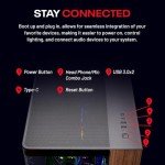 Skytech Prism 4 Gaming PC Desktop, Ryzen 7 9800X3D 4.7 GHz (5.2 GHz Turbo), NVIDIA RTX 5090 32GB, X870 Board, 2TB Gen4 NVMe SSD, 64GB DDR5 RAM 6000, 1200W Gold ATX 3, 360mm ARGB AIO, Wi-Fi, Win 11