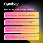 Synology DiskStation DS923+ 4-Bay NAS Enclosure Server, Network Attached Storage, Data Management Solution, AMD Ryzen R1600 Dual-Core up to 3.1 GHz(16GB DDR4 RAM | 1TB M.2 NVMe SSD | No HDD)