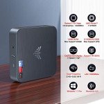 KAMRUI Mini PC,AMD Ryzen 7 3750H 16GB RAM 512GB SSD Small Computers,Radeon RX Vega 10 Graphics Micro Desktop,Dual HDMI 4K UHD for Home Office,Media Computer,Retail Store,Light Gaming