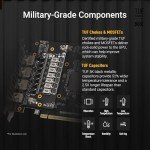 ASUS TUF Gaming GeForce RTX ™ 5060 Ti 16GB GDDR7 OC Edition Gaming Graphics Card (PCIe® 5.0, HDMI®/DP 2.1, 3.1-Slot, Military-Grade Components, Protective PCB Coating, axial-tech Fans)