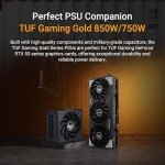 ASUS TUF Gaming GeForce RTX ™ 5060 Ti 16GB GDDR7 OC Edition Gaming Graphics Card (PCIe® 5.0, HDMI®/DP 2.1, 3.1-Slot, Military-Grade Components, Protective PCB Coating, axial-tech Fans)