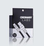 ORDINARY LABS USB-A to USB-C 2.0 Soft Silicone, 4 FT (Perfect for use with Computer Peripherals)