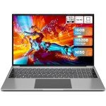 jumper 16 Inch Laptop Computer, 16GB RAM 1152GB Storage, N150 4-Core 3.6GHz Processor, 1200p IPS FHD Display, Office 365 1-Year Subscription, WiFi-6, Mini-HDMI, 38Wh Battery, Cooling System.