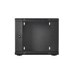 V7 RMWC9UG450-1N Rack Mount Wall Cabinet Enclosure 9U Glass