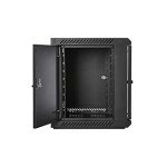 V7 RMWC9UG450-1N Rack Mount Wall Cabinet Enclosure 9U Glass