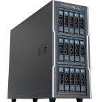 Generic ZhenLoong full tower NAS computer case ITX MATX ATX EATX 15 bay hot swap server GPU Graphic workstation chassis, Black, Loong1
