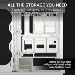 CORSAIR iCUE Link 5000T LX RGB Mid-Tower ATX PC Case – 3X Pre-Installed LX120 RGB Fans, Integrated Aurora RGB Light Strips, Spacious Interior, iCUE Link System Hub Included – White