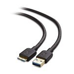 Cable Matters 4 Port USB 3.0 Switch Hub USB Sharing Switch for 4 Computers and USB Peripherals - Button or Wireless Remote Control Swapping & Micro USB 3.0 Cable