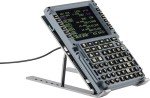WINGFLEX Flight Simulator Mode Control Panel CDU for Boeing B737NG, Simulated Flight Peripherals, Route Control for P3D ZIBO X-Plane, FMC Flight Management Computer
