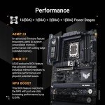 Micro Center CPU Motherboard Combo - Intel Core Ultra 7 265K 20-Cores Unlocked Desktop Processor with Asus Tuf Gaming Z890-Plus WiFi LGA 1851 ATX Motherboard