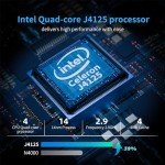 HIGOLEPC Mini PC with Touchscreen and Battery