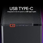 Cooler Master NR200P V3 Mini-ITX PC Case, Top-Mount 240mm|280mm AIO, PCIe 5.0 Riser, 361.5mm Vertical GPU Mount, SFX PSU 130mm, Compatible RTX 5090|RX 7090 XT, Aluminum Panels, USB Type-C, DIY