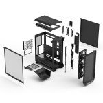 Fractal Design Meshify 3 Ambience Pro RGB Black TG Light Tint - Computer Case