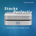 OWC 28TB (20TB HDD 7200 RPM, 8TB NVMe m.2 SSD) miniStack STX Stackable Storage and Thunderbolt Hub Xpansion Solution