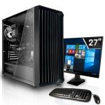 SYSTEMTREFF Intel Core i7 Office PC Set 1TB