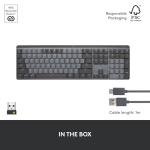 Logitech INGA FS Tactile Keyboard - Graphite