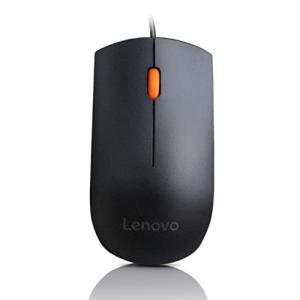 Lenovo 300 Black Wired USB Mouse