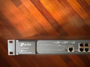 TP-Link TL-SG3428XMP | Jetstream 24 Port Gigabit Smart Managed L2+ PoE switch | 24 PoE+ Port @384W, 4 * 10GE SFP+ Slots | Support Omada SDN | IPv6 and Static Routing