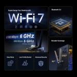 TP-Link Wi-Fi 7 PCIe Card for Desktop PC